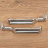 KUAFU Interior Inside Door Handle Compatible with 1987-1999 Ford F150 F250 F350 Bronco F53 F59 F800 Replacement for 77178 77177 Front/Rear Left Driver & Right Passenger Side - Silvery 2Pcs