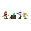 Sonic Prime 2.5-inch Action Figures Bos Cage Maze Themed 5 Pieces: Sonic, Gnarly Knuckles, Mangey Tails, Tree Stump and Green Shard. Ages 3+ (Officially Licensed by Sega and Netflix)