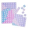 36 Pack Cat Themed Bingo Cards for Girls Birthday Party, Pet Kitten Themed Game with Caller Chips (5x7 in)