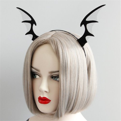 Sweenaly women’s Devil Horn Hoop Halloween Headband Mardi Gras Party Supplies