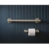 Moen Brantford Traditional Brushed Nickel Spring-Loaded Wall Mounted Toilet Paper Holder, YB2208BN