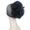 Aimole 6" Short Curly Synthetic Ponytail Clip in Claw Extensions 80g with a jaw/claw clip(1 Jet Black)