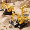 NIPLOOOW Construction Trucks Cars Toys for Toddlers, Kids Engineering Digger Race Tracks, Excavator Crane Boy Toys for 3-5 Year Old, Birthday Gifts for Kids Age 3 4 5 6 Year Old Boy