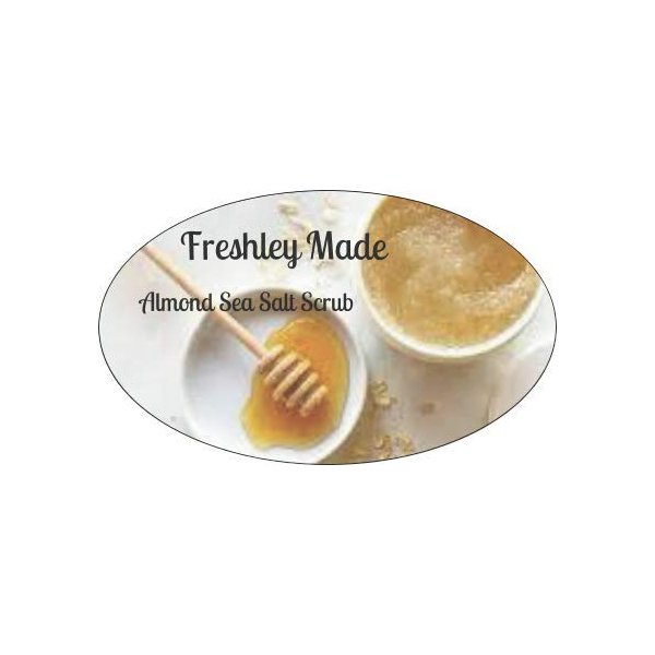 Freshley Made Almond Sea Salt Scrub