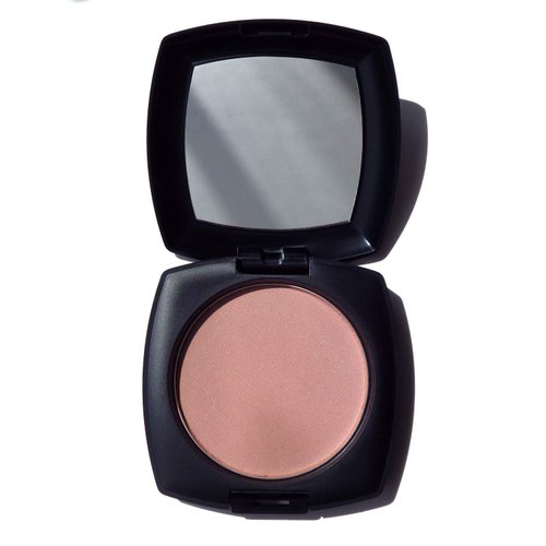 MODE Nude Pink Blush Absolute PILLOW TALK Smooth Pressed Powder Cheek Color, Long Lasting Natural Blusher Compact, Nourishing Wild Rose Skincare