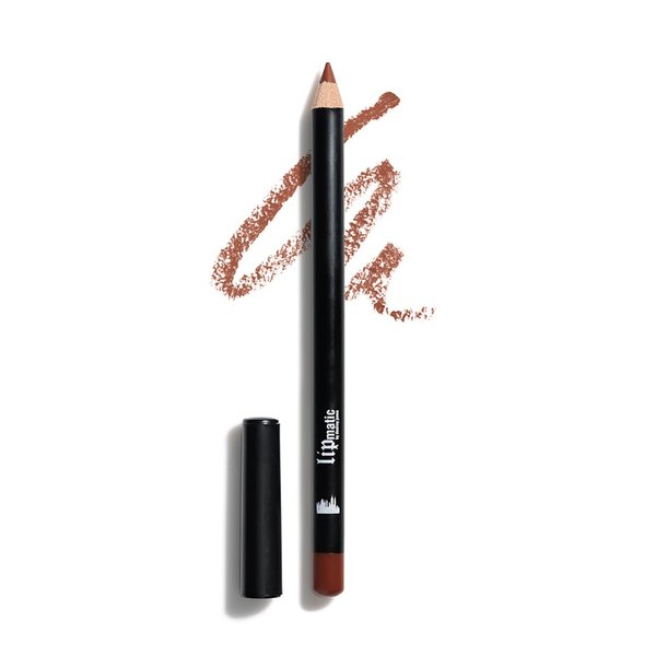 LipMatic True Brown Lip Liner - Versatile Everyday Lip Liner, Long-Lasting Lip Pencil with Castor Oil, Natural Ingredients, Paraben and Cruelty-Free, Makeup Stocking Stuffers for Women, Earthy Shade