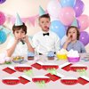 40Pcs Cartoon Ball Birthday Party Tableware Set 20 Birthday Plater and 20 Birthday Napkin kids Birthday Party Supplies
