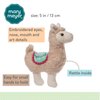 Mary Meyer Super Soft Baby Rattle, Lily Llama, 5-Inches