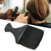 Barber Neck Hair Duster Brush Hair Cutting Neck Duster Hair Cleaning Sweeping Duster Soft Cutting Neck Hair Brush with Plastic Handle Grip for Brushing Off Hair Face Neckling