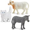 Safari Ltd. Good Luck Minis Ranch Fun Pack – 8 Mini Figurines or Ranch Animals – Educational Toy Figures for Kids Ages 5+