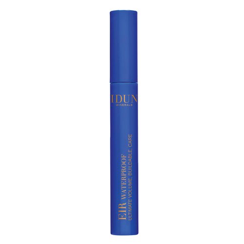 IDUN Minerals Eir Waterproof Mascara - Boost Lashes without Smudging and Clumping - Safe for Sensitive Eyes - Intense Color Payoff - Cruelty Free and Vegan Makeup - 006 Black - 0.34 oz