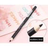 Linble Black Eyeliner Pencil Set - 12 PCs Matte Silky Formulas Waterproof Eye Crayon Liners