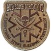 Rub Some Dirt On It Medic, EMS, EMT, Paramedic - Embroidered Morale Patch (Tan)
