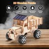 STEM Kits for Kids Ages 8-10 10-12, Wood Building Crafts Kit for Boys 8-12, Model Car Kit, 3D Wooden Puzzles Woodworking Science Projects, Construction Engineering STEM Toys for 8 10 13 12 14 Year Old