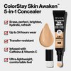 Revlon ColorStay Skin Awaken 5-in-1 Concealer, Lightweight, Creamy Longlasting Face Makeup with Caffeine & Vitamin C, For Imperfections, Dark Circles & Redness, 001 Universal Neutralizer, 0.27 fl oz