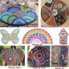 Youway Style Mosaic Tiles for Crafts,228g Mixed Colors Glass Mosaic Pieces Bulk, Linear Shape for DIY Art Crafts Supplies and Mosaic Projects