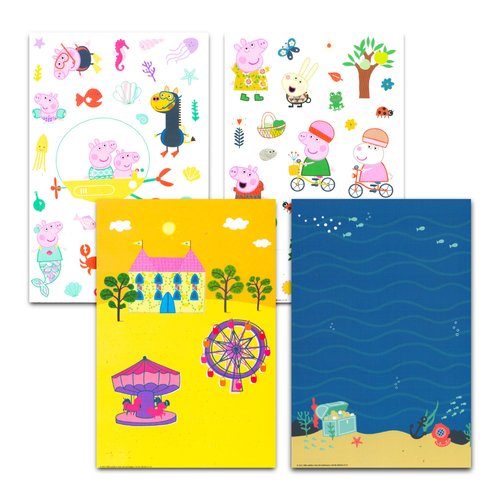 Peppa Pig Play Pack Grab & Go Party Favors Set ~ Bundle with 12 Peppa Pig Play Packs with Activity Sheets and Stickers (Peppa Pig Activity Books)
