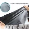 Anlstart Motorcycle Seat Cover, Universal Motorcycle Flexible DIY Seat Protector 39.37 x 27.56 inch/100 x 70 cm Black