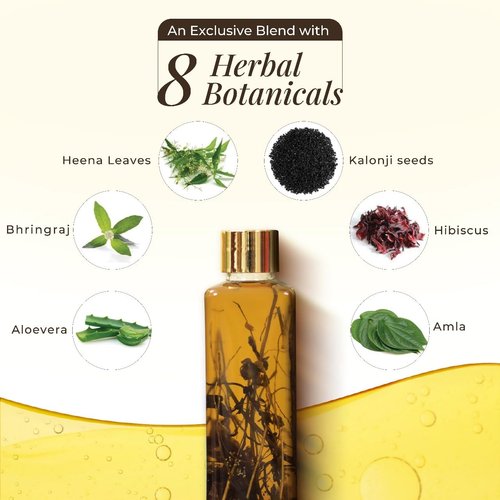 VEDA Active Herbs Hair Oil | Hair Growth Oil | Infused with Herbs | 200ml