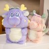 10 Inch Chinese Dragon Stuffed Animals Chinese Dragon Plush Toys Pillow Anime Chinese Dragon Plushie Hugging Pillow Chinese Dragon Doll Gift for Kids and Lovers (Purple)