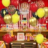 Red Black Yellow Balloons, 50 Pcs 12 Inches Cartoon Birthday Party Balloons with Confetti Balloon, Cartoon Game Theme Balloons for Kids Birthday Baby Shower Carnival Party Decor