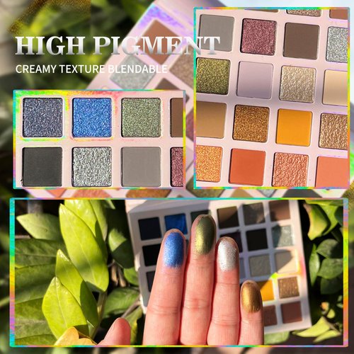 SZDYM Professional super shine shimmer 30 color eyeshadow palette,high pigment matte+duochrome+shimmer,Cruelty- Free Makeup Pallet,Colorful Powder Long Lasting Waterproof Eye Shadow (make up-2)