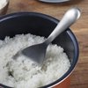 Cabilock Rice Paddle Spoon Non- Stick Food Serving Spoon Stainless Steel Rice Spoon Scoop Kitchen Utensils for Home Restaurant Hotel Silver