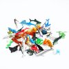 ONEST 46 Pieces Ocean Animal Figurines Playset Mini Sea Animal Toys Realistic Detailed Plastic Ocean Sea Animal Figures for Kids and Toddlers