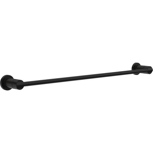 DELTA FAUCET NIC18-MB Nicoli 18-in Wall Mount Towel Bar with 6-in Extender Bath Hardware Accessory in Matte Black