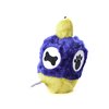 Copa Judaica Chewish Treat 3 by 5.5-Inch Hannukah Dreidel Squeaker Plush Dog Toy, Medium, Multicolor