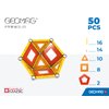Geomag - PANELS - 50-Piece Magnetic Building Set, Certified STEM Construction Toy, Safe for Ages 5 and Up