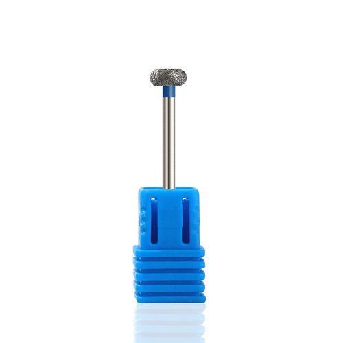 NMKL Electric Round Diamond Drill Bit Cuticle Cleaner 3/32" Nail File Drill Rotary Nail Salon Manicure Pedicure Tool (Medium)