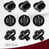Set of 3 AC Heater Blower Fan Control Knob Replacement for 2000-2006 Toyota Tundra Air Conditioner Control Knob Replace 55905-0C010, 559050C010 A/C Knob