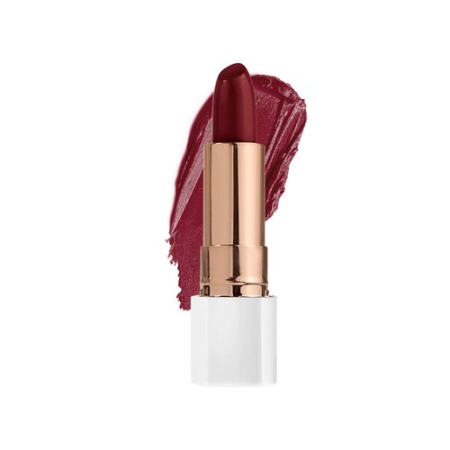 FLOWER BEAUTY Petal Pout Lipstick - Cruelty Free - Nourishing & Highly Pigmented Lip Color with Antioxidants (Wild Berry - Matte)(Pack of 1)