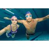 Arena Unisex Adult The One Swim Goggles for Men and Women Watertight Fit Orbit-Proof Seals Anti-Fog Coated Mirror Lens, Blue Gray/Blue Black