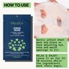 Pacifica Beauty Stress Rehab Coconut and Caffeine Facial Mask, Skincare, Green Tea, Puffiness, Redness Relief, De Stress, Skin Care, Face Mask, Sheet Mask, Face Care, All Skin Types, Vegan (6 Sheets)