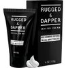 RUGGED & DAPPER Age Defense Mens Face Moisturizer | 4oz | Hydrating Mens Face Lotion | Unscented + Anti- Aging Formula for Clear Skin | Natural Ingredients | Made in USA