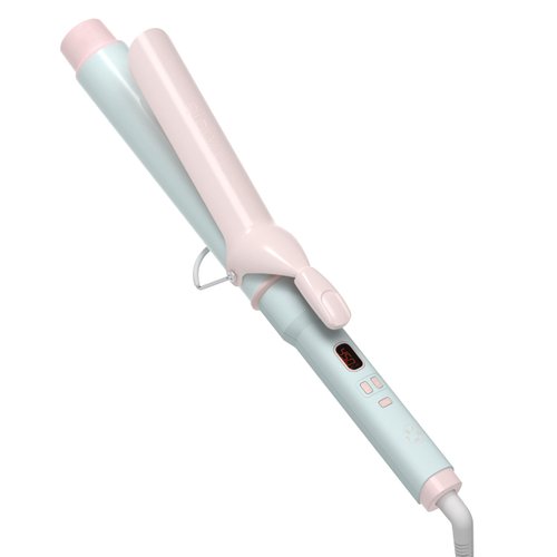 Hair Curling Iron 1.5 Inch - 7.3” Extra Long Barrel Ceramic Curly Iron for Thick Hair - 11 Adjustable Temperature Modes, Fast and Easy Styling for All Hair Types