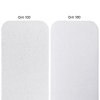 PANA Jumbo Double-Sided Emery Nail File for Manicure, Pedicure, Natural, and Acrylic Nails - White (Grit 100/180) - 50 Piece Pack