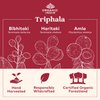 Organic India Triphala Herbal Supplement - Digestion & Colon Support, Immune System Support, Adaptogen, Nutrient Dense, Vegan, Gluten-Free, USDA Certified Organic, Non-GMO - 90 Capsules