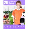 Butele Kids Smart Watch with Sleep Mode, 20 Sports Modes, 5 Games and Pedometer - Fun Birthday Gifts for 4-16 Year Olds (Purple)