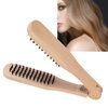 Hair Straightening Comb, Hair Comb Hair Straightening Comb Styling Tools Boar Double Sided Brush Comb Clamp, For Improve Hair Health Reduce Split Ends Of Your Hair