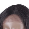 X-TRESS Body Wave Lace Front Wigs 13x1 Small Lace Synthetic Wavy Wig for Women Heat Friendly Swiss Lace with Baby Hair 23 Inches Dark Brown