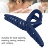 Hair Clamps, Hair Claw Clips Non Slip Strong Claws for Cooking for Women for Makeup for Face Washing for Girls(navy blue)
