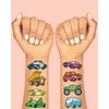 xo, Fetti Cars and Trucks Temporary Tattoos for Kids - 42 Foil style | Birthday Party Supplies, Race Car Party Favors + Construction Decor