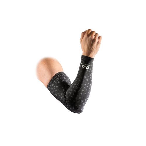 McDavid 6579 uCool™ Compression Arm Sleeves Cooling Arm Compression Sleeves with 50+ UV Sun Protection for Running, Cycling, Golfing and Hiking