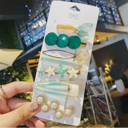 15 PCS Pearl Hair Clips Set, Cute Hair Barrettes, Boho Fancy Hairpin Accessories Headwear Styling Tools for Women Girls Decorative Wedding-051-16PCS-#01