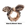 CRIZAN 2 Pcs Cute Plush Zebra Pattern And Black Point Dot Hair Band for Washing Face, Beauty Spa Facial Headband, Makeup Running Sport Headband for Women's Hair, Hair Wraps Headbands Spa Non Slip