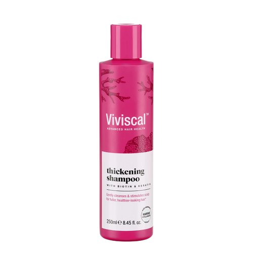 Viviscal Thickening Shampoo, Formulated With Biotin And Keratin, Fortified With Marine Collagen And Seaweed Extract, Strengthens And Reduces Breakage, Healthier Looking Hair 250ml (8.45 fl. oz.)