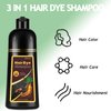 Hair Dye Shampoo 3 in 1, Wine Red Hair Dye 16.9 FL Oz, Wine Red Hair Shampoo, Semi-Permanent Hair Dye Shampoo, Easy To Use, Lasts 30 Days Hair Color Shampoo (Wine Red)